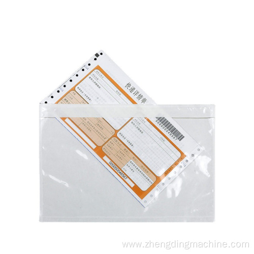 Packing List Envelopes Label Pouch Making Machine